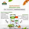 Biosash Seabuckthorn Giloysash Juice 250ml | Pure Sea Buckthorn Juice with Giloy & Berry Pulp | Rich in Omega 3 6 7 9 | Helps in Skin & Hair Health, Liver Detox, Immunity Vitality & Overall Wellness view 3