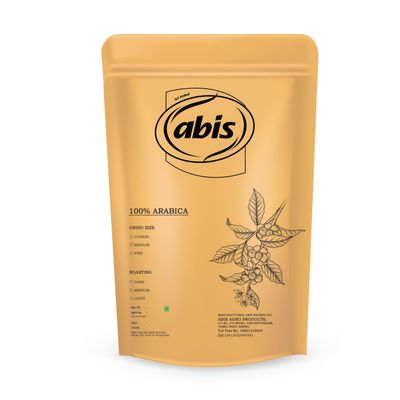 Abis Premium Pure Filter Coffee Powder  200g | 100% Coffee, No Chicory | South Indian Style Blend with Rich Aroma & Authentic Taste | Freshly Roasted for Home Brewing