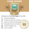 FAT TOM ORGANIC Cane Sugar  Natural Sweetener for All Your Culinary Needs, Perfect for Baking, Cooking, and Beverages (1Kg) view 4