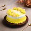 FlowerAura Delicious Fresh Sunshine Pineapple Dream Cake For Birthday & Anniversary Cake, Valentine Day Cake For Boyfriend, Girlfriend, Husband & Wife (Same Day Delivery) (0.5Kg) view 2