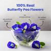 Asian Herbs Blue Butterfly Pea Flower Tea - Antioxidant Rich, Soothing & Calming, Supports Focus, Promotes Well-being, Enhances Skin & Hair Health (30 Tea Bags) view 2