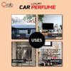 Crab Car Spray Perfume & Diffuser Combo | Aura, Serene & Musk Scents | Premium Essential Oils for Car, Home & Office | Long-Lasting Air Freshener Set with Elegant Diffuser view 4