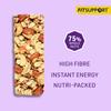 FitSupport PACK OF 6 | Cashew Almond & Berries Crisp Snacking Bar, 75% Whole Nuts, High Protein (50 Gram, CASHEW ALMOND & BERRY CRISP SNACK BAR) view 4