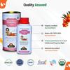 Biosash Sea Buckthorn Bioradiance Juice 250ml | Organic Pure Sea Buckthorn Juice with Turmeric & Sea Buckthorn Oils | Omega 3, 6, 7 & 9 Supplement | Seabuckthorn Berry Pulp for Skin Health & Vitality view 4