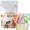 Farm Bites: Handmade Lollies made with Real fruit Extract | 100% Vegan | Lollipops Candy For Kids | Colorfull Handmade Lollipops | Sweet Candies - (60 Count) view 1