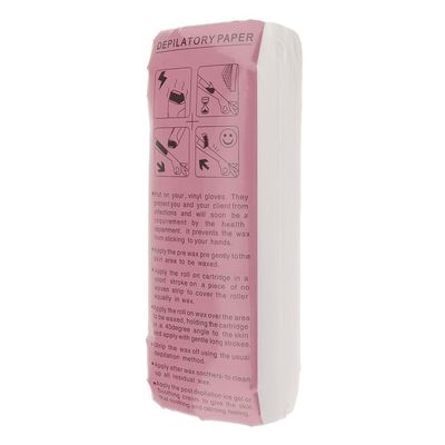 LOOM TREE 100 Pieces Nonwoven Hair Removal Paper Depilatory Wax Strips Epilator Waxing | Shaving & Hair Removal | Waxing Supplies