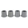 LOOM TREE 4 Pieces Trekking Pole Caps Walking Stick Ferrules Non-Slip Foot Cover 25Mm | Medical Mobility & Disability | Mobility/Walking Equipment | Walkers & Canes view 1