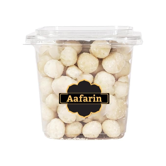AAFARIN Premium Imported Macadamia Nuts  Without Shell (500g) | Buttery & Creamy | Ready-to-Eat | Healthy Snack | Fresh Sealed Packaging