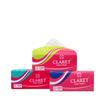 Claret Polypack Facial Tissues  2-Ply, Super Soft, 500 Sheets (250 Pulls/Pack), 18x20 cm, Multipurpose Dry Tissues, Pack of 4  Ideal for home, office and travel view 3