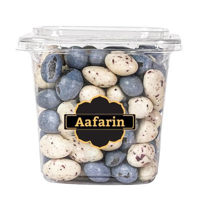 AAFARIN Premium Chocolate Coated & Flavoured Almonds | 250g | Roasted Crunchy Almonds with Rich Chocolate Coating | Gourmet Snack for Gifting & Desserts