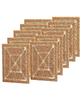 Grow Basket Natural Coconut Coir Fibre Scrub Pads, Kitchen Dishwashing Scrub Pads, Utensil Washing Scrub Suitable for Dish/Utensils/Tiles, Wash Basin (10, Small (3 x 4 Inch)) view 1