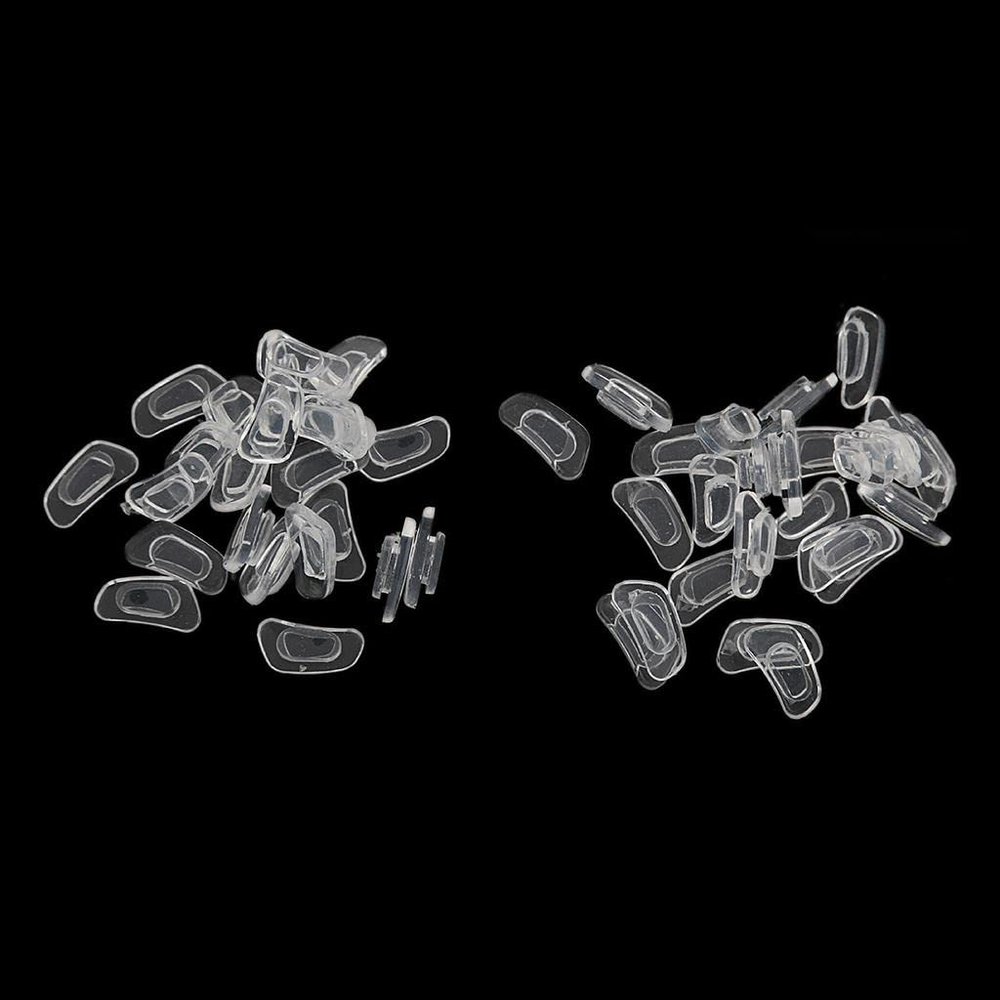 LOOM TREE Silicone Pinhole Nose Pads Holders Grip Specs Bifocal For Sunglass Glasses | Vision Care | Other Vision Care