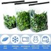 Rangro Pack of 45 M(9X10) Ziplock Bags for Fridge  Reusable Slider Pouch for Vegetables, Fresh Food Storage & Travel | Slider Zipper Lock Pouches, Plastic Zip Covers (Small/Large, Multipurpose) view 2