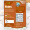 Milliearth Millet Muesli with Almond & Honey | Preservative-Free & Gluten-Free | High Protein, Fiber-Rich Breakfast | No Refined Sugar | No Palm Oil | Enriched with Ragi, Quinoa, Barnyard & Almonds | 350g (Pack of 1) view 2