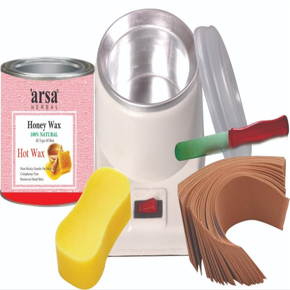 arsa HERBAL PROFESSIONAL: 100% Natural Honey Hot Wax | Cold Wax, Non-Sticky & Gentle on All Skin Types | Colophony-Free & Removes Dead Skin
