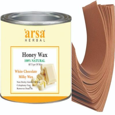 Arsa HERBAL PROFESSIONAL: 100% Natural Honey Wax | Cold Wax, Non-Sticky & Gentle on All Skin Types | Colophony-Free & Removes Dead Skin