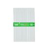 EKOPAK [10 mm, 100 Count] Biodegradable Paper Straws | Eco-Friendly Compostable Sustainable Disposable Drinking Straws | Cocktail Cold Drink Juice Non-Bendable White Straws (Regular) view 1