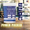 ElectroFizz Zero-Sugar Electrolyte-Cramp Assault-Hydration Powder | Prevents & Relieves Muscle Cramps | Muscle Function & Electrolyte Balance | Added coconut water powder- (15 Sticks, Blueberry) view 2