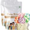 Farm Bites: Handmade Lollies made with Real fruit Extract | 100% Vegan | Lollipops Candy For Kids | Colorfull Handmade Lollipops - 15 Count (Pack of 2) view 1