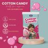 Sugar Threads Cotton Candy, Combo Pack, Pouch, 80g PACK OF 8 (Bubble Gum) view 2