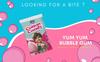 Sugar Threads Cotton Candy, Combo Pack, Pouch, 80g PACK OF 8 (Bubble Gum) view 4