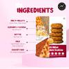 THE DOUGH CORNER Multi Millet Choco-Chip & Kaju Badam Cookies Combo | High Protein, Jaggery-Sweetened | No Maida, No Palm Oil, No Refined Sugar | Rich in Fiber | Gluten-Free Superfood Snack  Pack of 2, 200Gm Each view 3