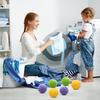 Home Stuffs Reusable Magic Laundry Balls - Silicone Dryer Balls for Washing Machine | Tangle-Free, Wrinkle Reducing, Lint Catching, and Fabric Softening | Colorful Washing Balls (3 Pcs) view 2