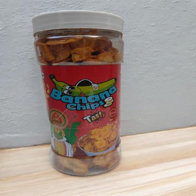 Banana Chips, Flavour, Schezwan, 100% Naturally Hand Picked Banana, Super Food