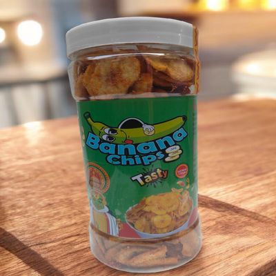 Banana Chips, Flavour, TingTong, Jar