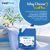 VedPlus Liquid Laundry Detergent - 5 L| 10X Power Clean Formula For Deep Cleaning | Gentle On Sensitive Skin & Tough On Stains| Color-Safe & Fabric-Friendly| Suitable For Top & Front Load Machines view 3