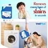 VedPlus Liquid Laundry Detergent - 5 L| 10X Power Clean Formula For Deep Cleaning | Gentle On Sensitive Skin & Tough On Stains| Color-Safe & Fabric-Friendly| Suitable For Top & Front Load Machines view 4