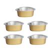CALANDIS 5 Pieces Aluminum Foil Melting Film Hard Beans Hair Removal Wax Small Bowl | Waxing Supplies | Shaving & Hair Removal view 1