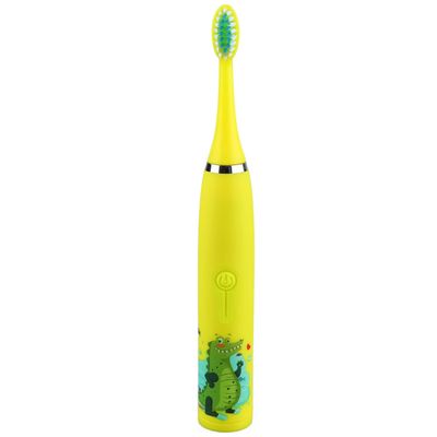 Drumstone [  ] Electric Toothbrush for Kids with Rechargeable Animals Cartoon Design, Soft Bristles, Sonic Technology  Travel-Friendly Oral Care Tooth Cleaner Set
