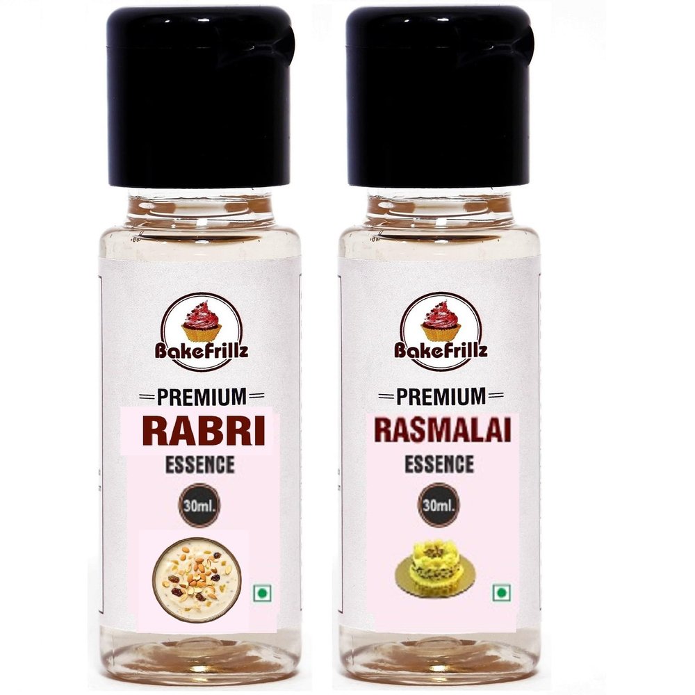 Bakefrillz Rabri & Rasmalai Food Flavour Essence for Cakes Ice Creams Desserts 30 ml x 2