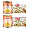 Bikaneri Shree Ganga Sweets Combo, 1kg (Pack Of 2) Spongy Rajbhog and 400gm (Pack Of 2) Flaky Soan Papdi, Traditional Bikaneri Sweets view 1