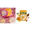 GO DESi Premium Kaju Katli 200 grams, 61% Cashews & Real Aam Popz 40 Pieces Combo view 1
