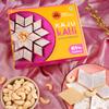 GO DESi Premium Kaju Katli 200 grams, 61% Cashews & Real Aam Popz 40 Pieces Combo view 3