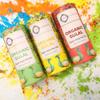 Blessing Decor Holi Delight with Kesar Kaju Katli and 3 Aromatic Herbal Colors(200 Grams Kesar Kaju Katli Pack and three natural gulal) view 4