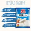 Agrawal's 420 Instant Idli Mix Soft & Fluffy South Indian Breakfast | Quick & Easy No Fermentation With Healthy Features | Fresh & Pure Vegetarian Recipe, 1200g, Pack of 6, (200g each pack) view 4