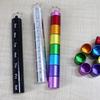 CALANDIS Small Pill Case Keychain Multi Purpose Pocket Portable Weekly Pill Organizer black | Pill Boxes, Pill Cases | Health Care view 2