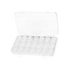 CALANDIS Weekly Pill Box Organiser Daily Pill Keeper 21 Grid Container White | Pill Boxes, Pill Cases | Health Care view 2