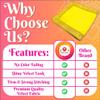 Bhakti Lehar (10 x 20 Inch) Plain Yellow Velvet Pooja Aasan for God Idol/Chowki Aasan Kapda Cloth for Temple Shelf Home Mandir, Ganesh Baithak and God Idol Sitting - Pack of 2 view 4