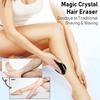 EPILATOR Crystal Hair Removal Epilator, Painless Exfoliation, Black view 4
