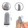 10 PCS Cut Resistant Finger Cots Protector Finger Sleeve Protectors Reusable Finger Guards Finger Covers Protection Cots for Kitchen,Work, Sculpture, Anti-Slip, Reusable,Gloves Life Extender view 4