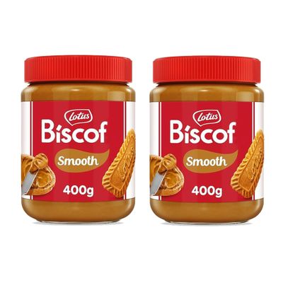 CELEBRINO - Bis COF Lotus | Belgian Speculoos | Sweet Spread | Smooth | 400g | Pack of 2