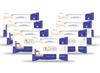 Bmedo Bed Bath Wipes, Adult Wet Wipes, Adult Bath Wipes, Anti Bacterial, Ready To Use Cleansing Towels, Refreshing Sponge Bath Towel, For Men & Women | Travelling Wipes | Pure Water Soft Moisturizing Wet Wipes With Lid (70 Count (Pack Of 7)) view 1