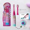 Electric Tooth brush With Additional Head For Girls | Electrical Vibrating Toothbrush | Electric Toothbrush For Kids | Pink view 2