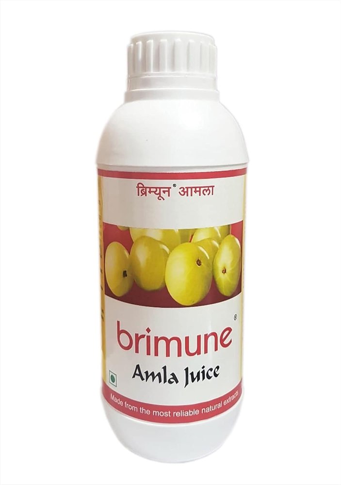 Brimune Amla juice 500 ml Immunity Booster, Pure and Natural, Powerful Antioxidant, Good for Bones and Hair