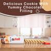 Nutellas Biscuits - Delicious Nutellas Cookies With Hazelnut Spread Filling In A Crush-Free Tube, Nutellas Snacks 12 Biscuits, 166g 2 pack (Imported) view 3