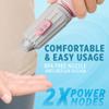 NEWDRU Portable Jet Spray - USB Rechargeable Electric Travel Bidet with 270ml Bottle, Hygiene Sprayer for Men, Women, Baby & Postpartum | Compact, Adjustable, IPX7 Waterproof, CleanStream Pro (Pink) view 4